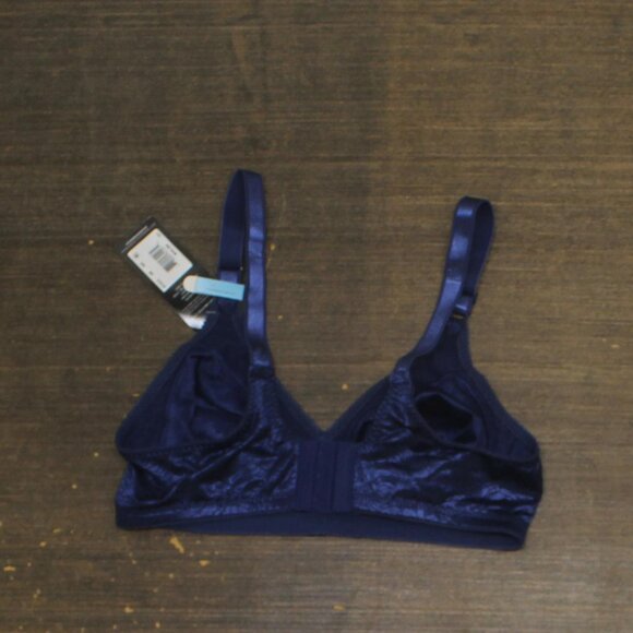 NWT Bali Bra Double Support M-Frame Cushioned Flexible Fit In The Blue 36C - Picture 7 of 11